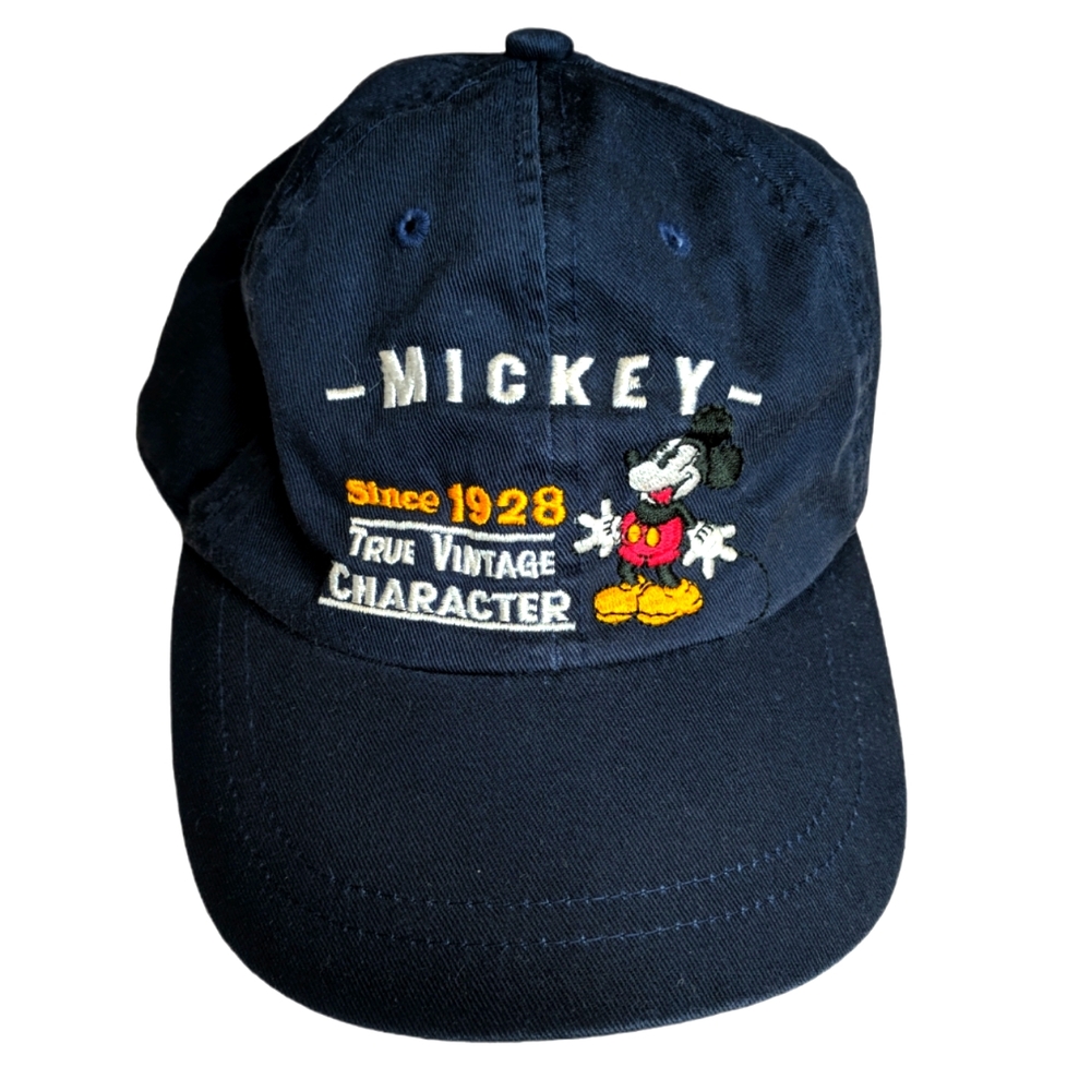 Mickey Mouse Walt Disney World Youth Baseball Hat Vintage Character